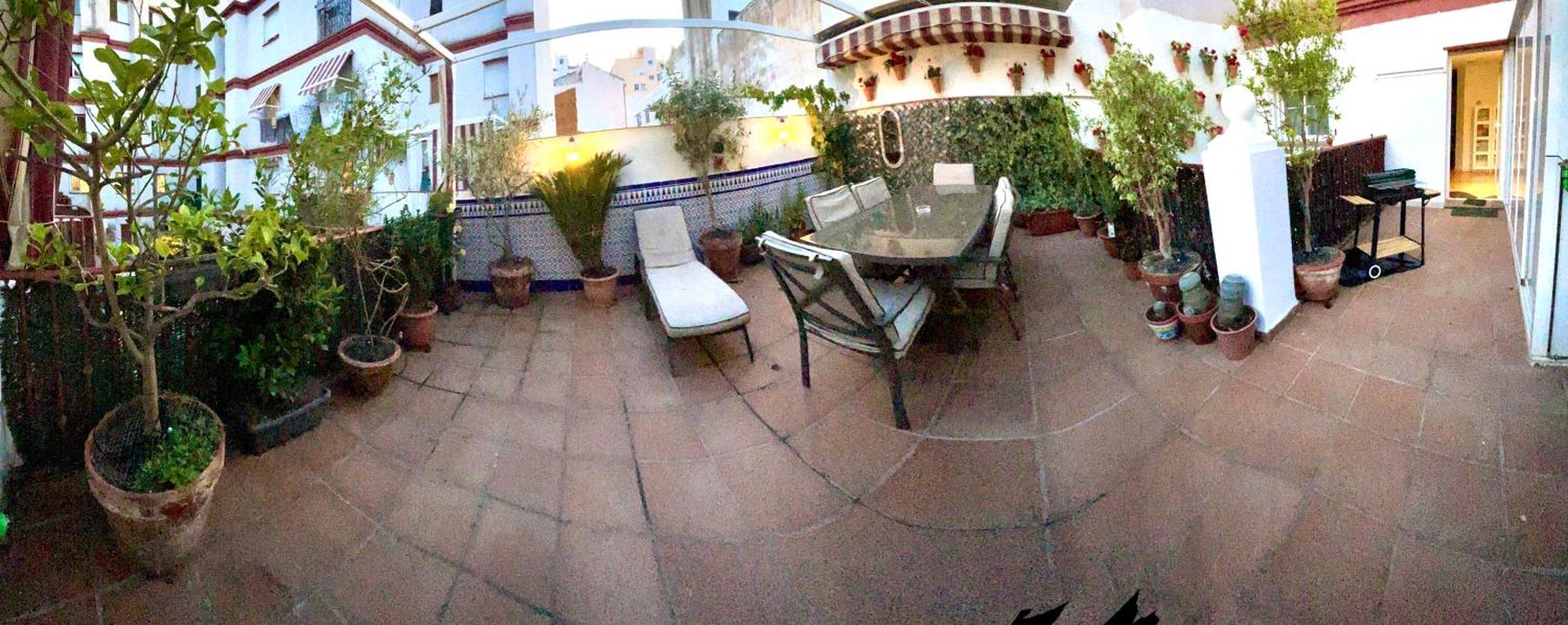 Maravilloso Apartamento Centrico De 70M2, Jardin Propio 40M2 Con Piscina Para Ninos Y Parking Opcional Màlaga Exteriér fotografie